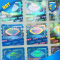 Factory direct promotion cheap price waterproof hologram sticker/UV resistant holograms